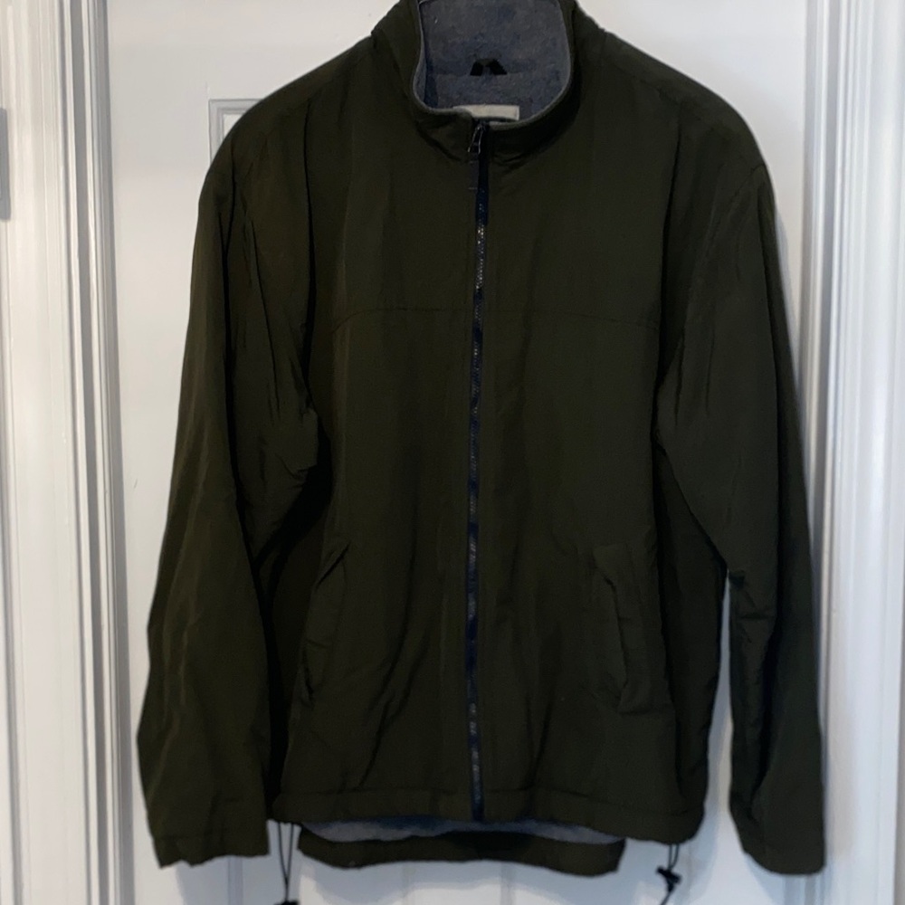 J. Crew Olive fleece lined  Jacket